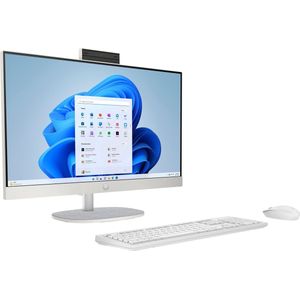 HP 24-cr0750nd All-In-One - 23.8'' FHD IPS - Intel Core i5-1335U - 16 GB DDR4 - 512 GB SSD - Windows 11 Home - Incl. Muis en Toetsenbord