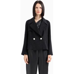 Armani Exchange - Xw000036-af10257 - Jas - Dubbelzijdig - Boxy Fit - Metalen Knopen