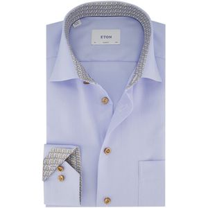 Eton - Classic Fit - Overhemd - Lichtblauw