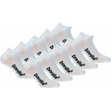 Caterpillar - Herensokken - Wit - Enkelhoogte - 10 Paar - Katoen