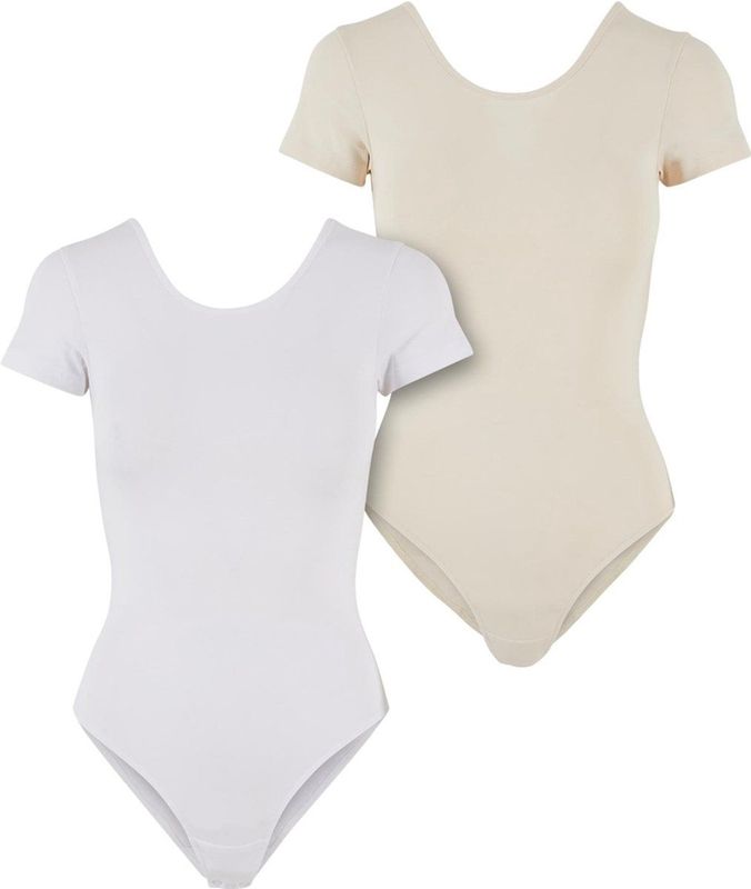 Urban Classics - Organic Stretch Jersey - Bodysuit - Wit
