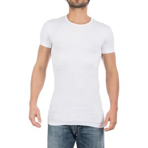 Alan Red - Ottawa T-shirt Stretch Wit (2Pack) - Heren - Maat XL - Body-fit