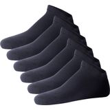 JOOP! - Sneaker 6p Set - Unisex Sokken - Effen - Biologisch Katoen