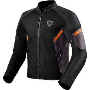 REV'IT! Jacket GT R Air 3 Black Neon Orange M - Maat - Jas