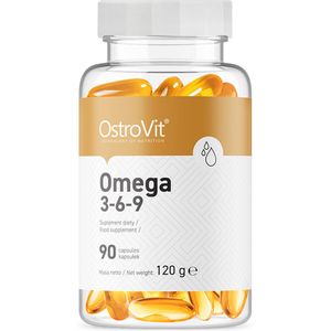 Omega 3-6-9 - Visolie - Fish Oil - 90 softgels - Omega 3 6 9 - OstroVit