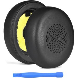 Vervangende Oorkussens voor Draadloze Hoofdtelefoons - Zwarte Earpads voor Verbeterde Geluidsisolatie en Comfort