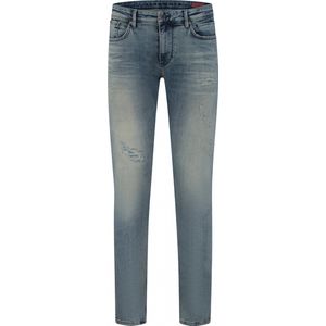 Purewhite - Heren Skinny fit Denim Jeans - Denim Blue Grey - Maat 36