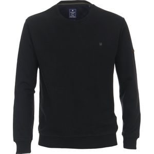 Redmond heren sweatshirt katoenmengsel - O-hals - grijs (middeldik) - Maat: L