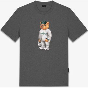 Baron Filou - CXLVII - T-shirt - Stone Grey - 100% Biologisch Katoen