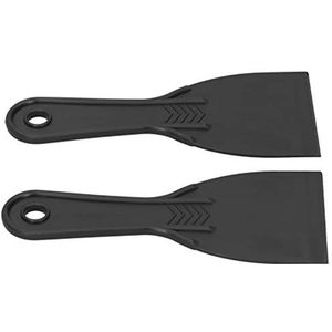 2-delige 3D-printer spatelgereedschap, 3 inch SLA lichtgevoelige hars Hot-bedschepaccessoire, met stevige comfortgrepen