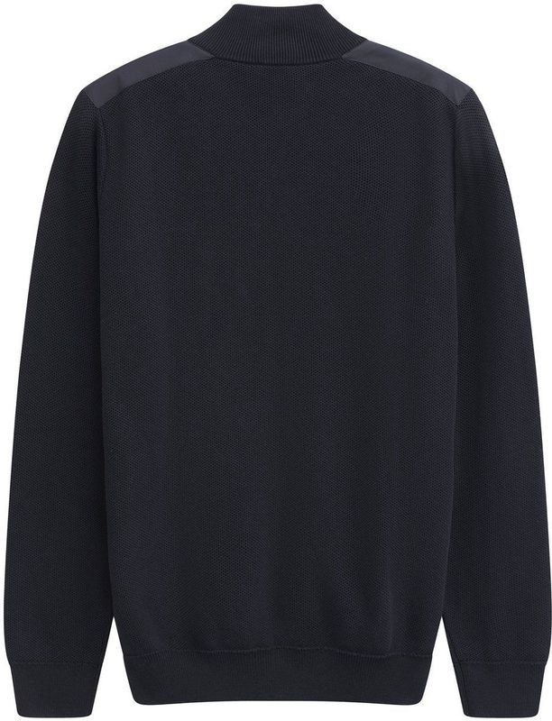 Bugatti - Gebreid Herenjack - Opstaande Kraag