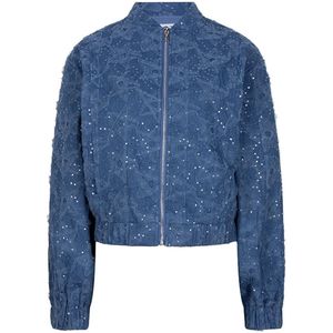 Lofty Manner - Maha - Jacket - Denim - Met Tule en Pailletten