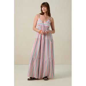 Sissy-Boy - Maxi Jurk - Multicolour - Spaghettibandjes - Gelaagd Model