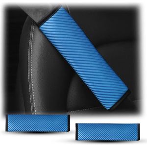 2-delige veiligheidsgordelbekleding voor volwassenen en kinderen - Blauw