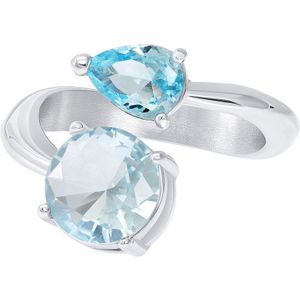 Fame-Precious Bloom-Zilverkleurig-Dames Ring