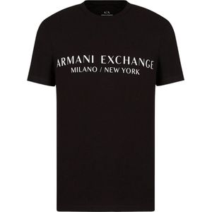 Armani Exchange 8nzt72-z8h4z T-shirt Met Korte Mouwen Zwart L Man