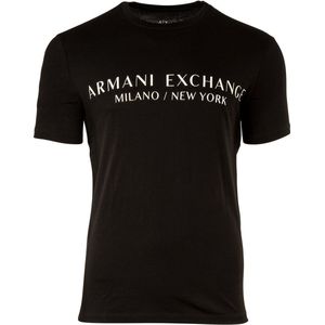 Armani Exchange 8nzt72-z8h4z T-shirt Met Korte Mouwen Zwart L Man