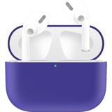 By Qubix - AirPods Pro Solid series - Siliconen hoesje - Paars