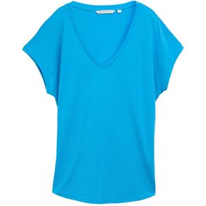 TOM TAILOR Denim T-shirt voor dames, 26546 - Florida Blue, M