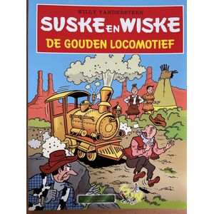 Suske en Wiske speciale uitgave de Gouden Locomotief