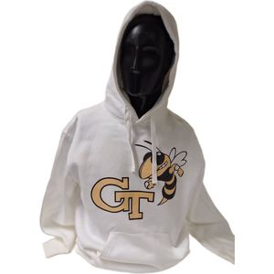 GEORGIA TECH- HOOD-WHITE-M
