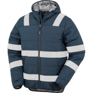 Jas Heren XL Result Lange mouw Navy 100% Polyester