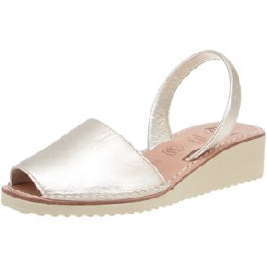 Ria Menorca 22950 Plataforma Berlin - Damessandalen - Metaalnerf-Parel