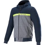 Alpinestars Chrome Street Hoodie Dark Navy Dark Gray Melange M - Maat - Jas