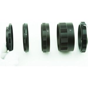 Macro Extension Tubes: Pentax PK Camera Lens 3*metaal rings