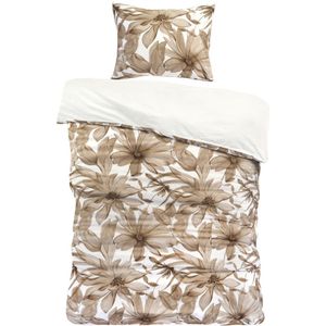 Papillon Luna Dekbedovertrek - Eenpersoons - 140x200/220 cm - wit