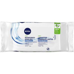 NIVEA - Reinigingsdoekjes - Verfrissend - Verwijdert Waterbestendige Make-up - 7 Doekjes - 1 stuk