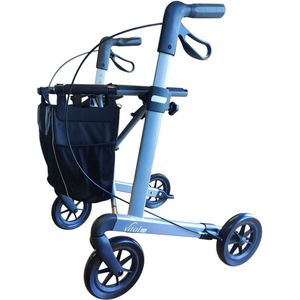 Russka lichtgewicht rollator - Vital Plus - Max gebruikers gewicht 150 kg - 7.1 kg - IJs Blauw