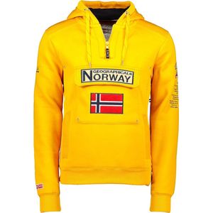 Geographical Norway Hoodie / Pullover Gymclass Db Men 100 Mustard-S