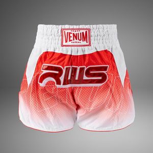 Venum x RWS 2.0 Muay Thai Shorts Wit Rood - M