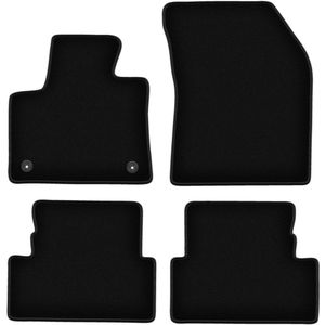 BASIC zwarte veloursmatten voor: Opel Ka crossover (2017-)