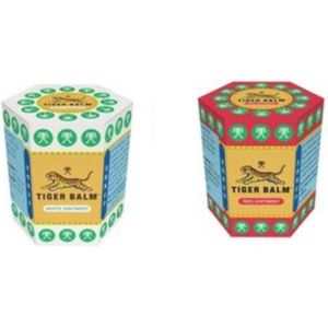 Tiger Balm - Tiger Balm - Combi Pack - 21 grams - Red and White - Pain Relief