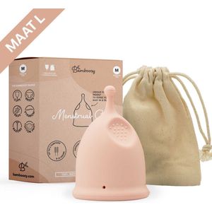 Bamboozy - Menstruatiecup - Maat L - Herbruikbare Menstruatie Cup - Zero Waste