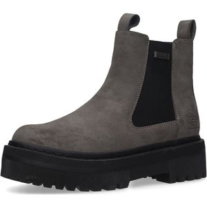 Dockers by Gerli Dames Vegan Laarzen gevoerd 57AZ204-810-221 grijs