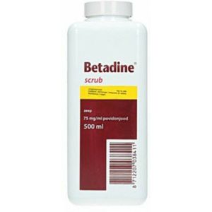 Betadine Scrub - 3 x 500 ml - Voordeelverpakking