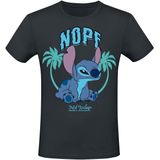 Lilo & Stitch Nope Not Today Heren T-shirt - zwart - S