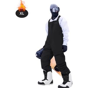 Nivard Skipak - SkiBroek - Skijas - Ski Suit - Wintersport - Heren - 2-Delig - Zwart - Maat S