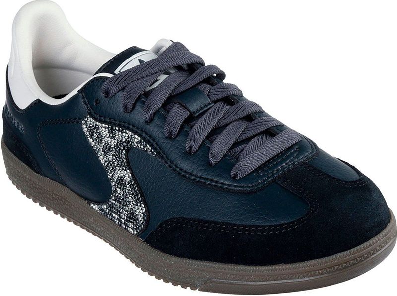Skechers - HOTSHOT-SHIMMERING SPOTS - Sneakers - Zwart/wit - Dierenprint