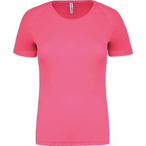 PROACT - Functioneel Damessportshirt PA439 - Fluorescent Pink - 100% Polyester