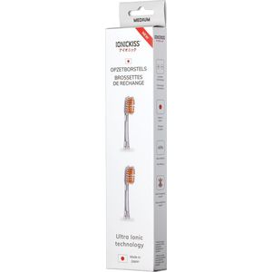 Ionickiss opzetborstels medium oranje 2 stuks