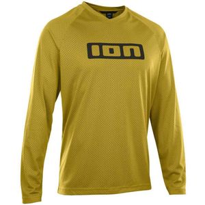 Ion Logo Langarm Enduro Trui Geel XS Man