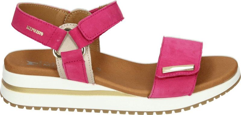 Mephisto - JEANIE VELCALF - Sandalen met hakDames Sandalen - Kleur: Roze - Maat: 39