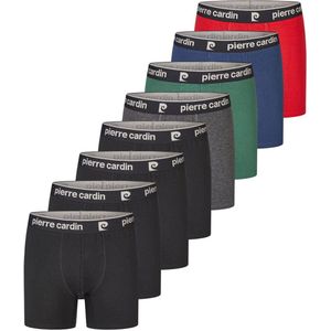 Pierre Cardin Heren Boxershorts 8er Pack Basic Trunks 8 Pack Veelkleurig L
