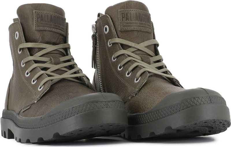 Palladium - Pampa Hi Zip LTH ESS - Veterboots - Groen