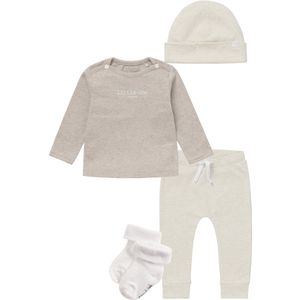 Noppies - Kledingset - 4delig - Broek Melissa - Shirt Hester - Muts Babylon - witte sokjes - Maat 74