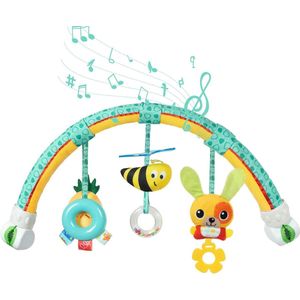 Speelspeelgoed voor baby's en peuters - Babyboog kinderwagen met verstelbare clips
